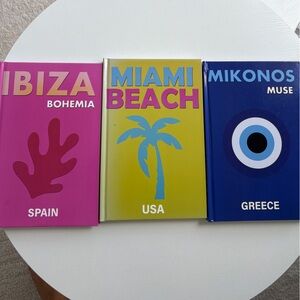 Colorful Coffee Table Books Set